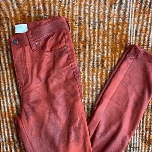 Free People faux suede pants